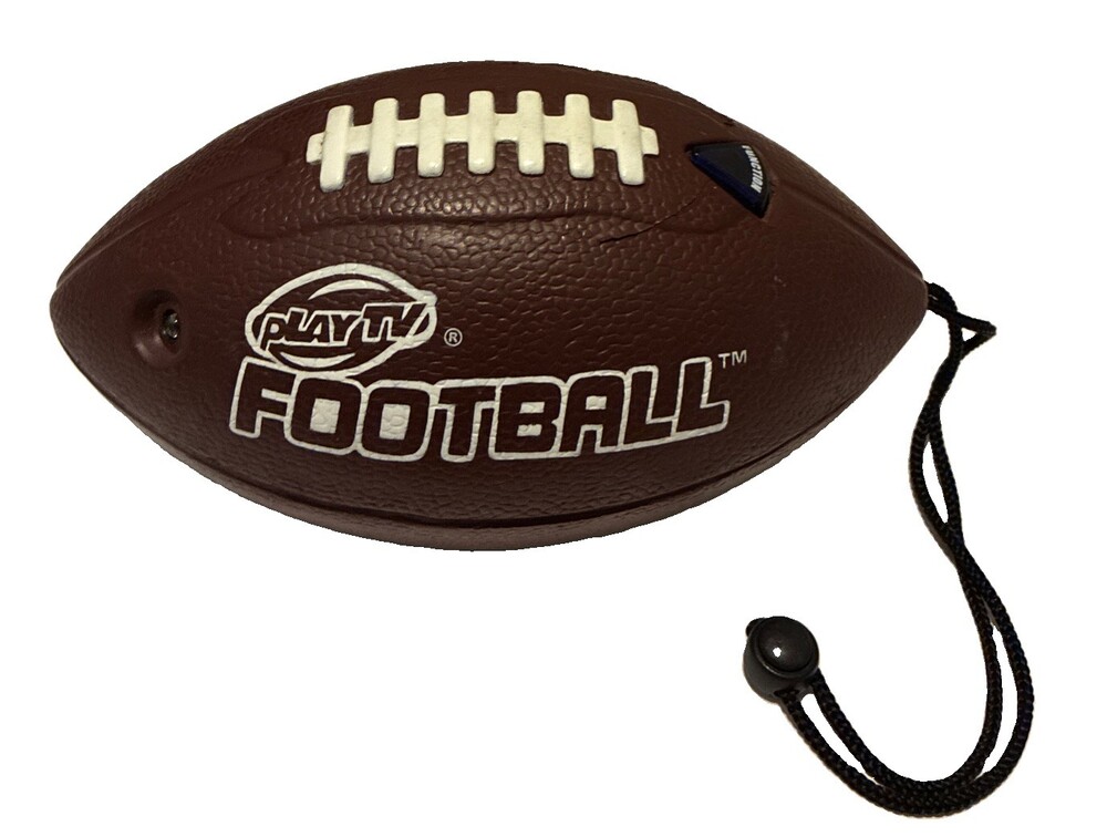 Football Play TV Brown Synthetic Leather/ Untested
